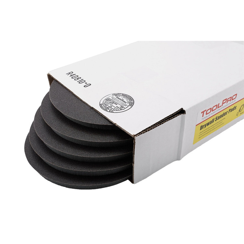 Drywall Sanding Pad - 5 Pack - Grit:100 Grit